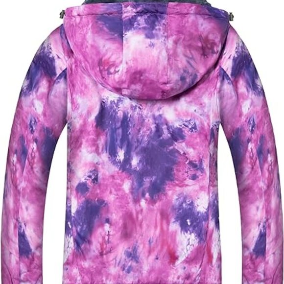 Women’s Waterproof Snow Ski Jacket Mountain Windproof Winter Coat with Detachabl - Picture 4 of 6